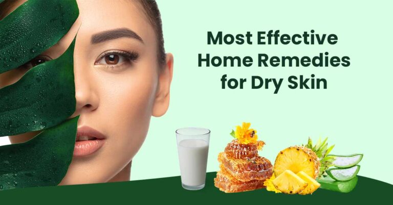 5 Most Effective Homemade Remedies For Dry skin