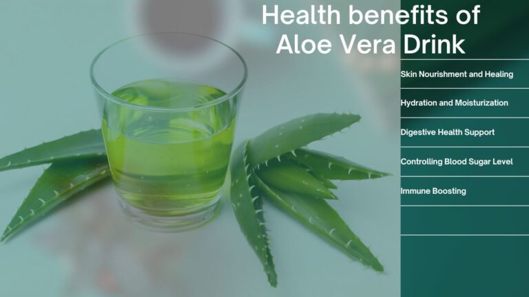 Aloe vera drink health benefits