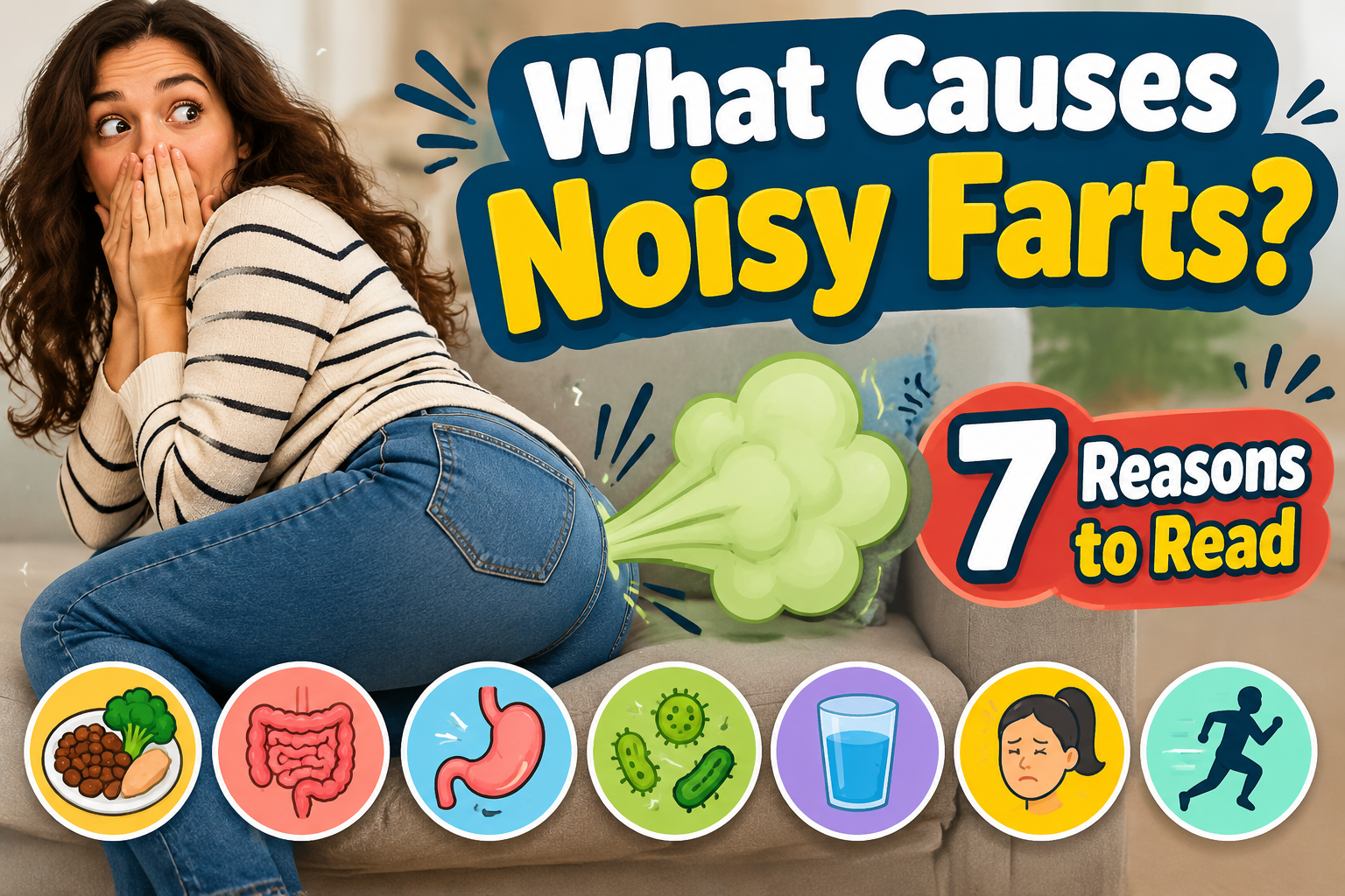Causes Noisy Farts